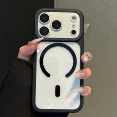 Deviceus LensGuard MagSafe Clear Case – Magnetic Shockproof Case with Detachable Camera Lens Cover for iPhone