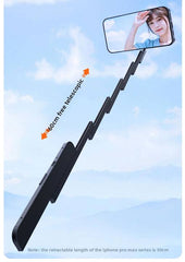 Applicable to iphone 16 Pro Max Phone case Selfie Stick Bluetooth Three-in-one Portable Selfie Stick Mobile Phone Selfie Stick