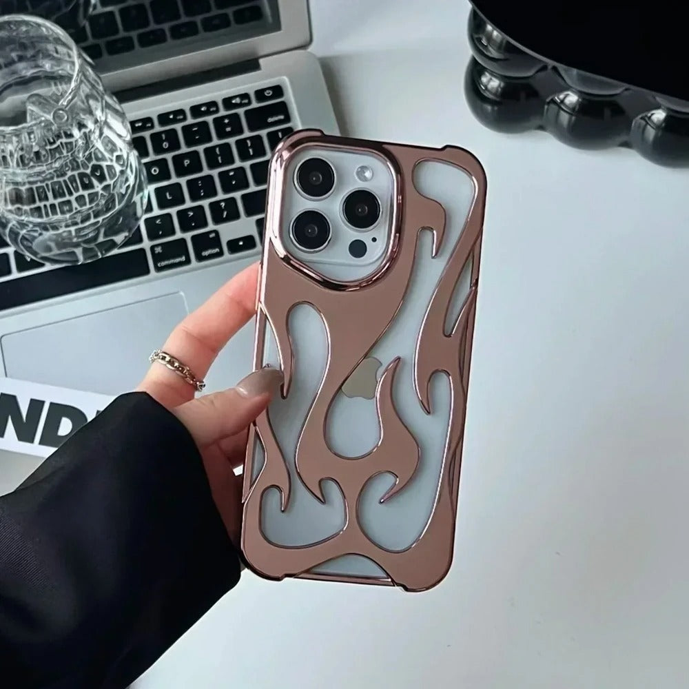 Flame Hollow iPhone Case