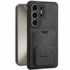Leather Wallet Case for Samsung