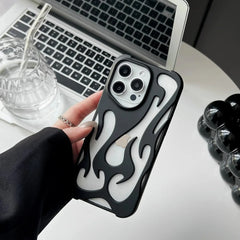 Flame Hollow iPhone Case