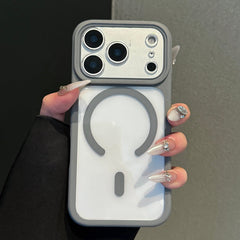 Deviceus LensGuard MagSafe Clear Case – Magnetic Shockproof Case with Detachable Camera Lens Cover for iPhone
